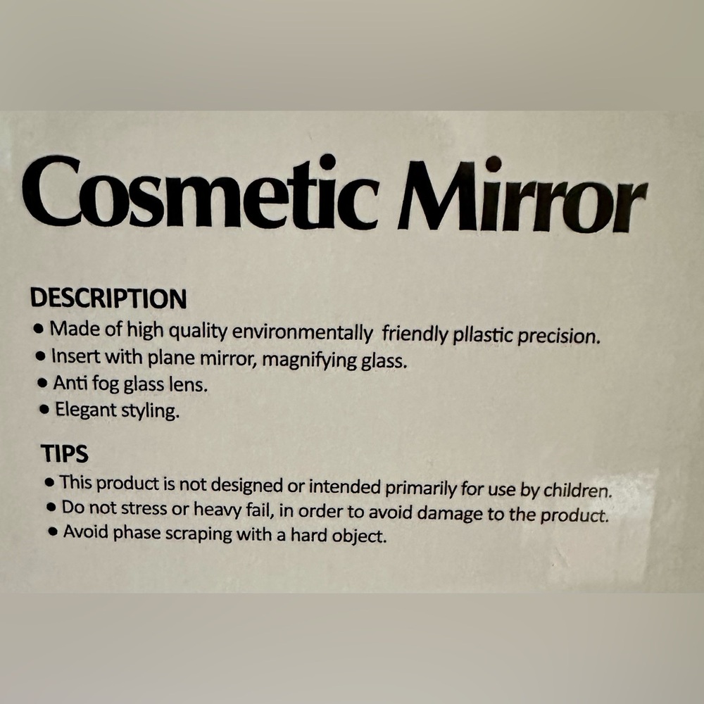 Compact mirror - Picture 3 of 3